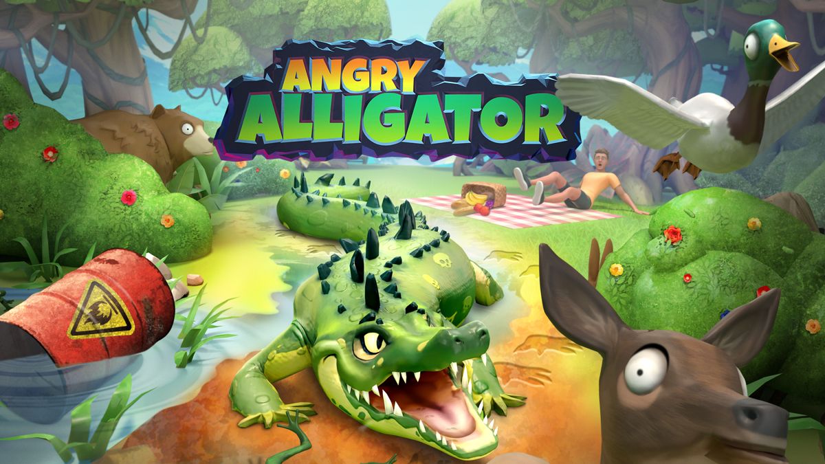 Angry Alligator box art for Playstation 4